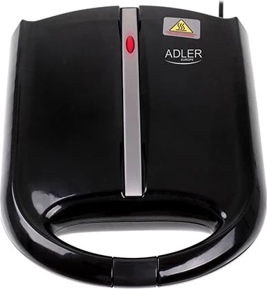 Pjekës biskotash në formë arre, Adler AD 3039b, XL 24 gjysmë-ara, 1400W (max 1600W), e zezë