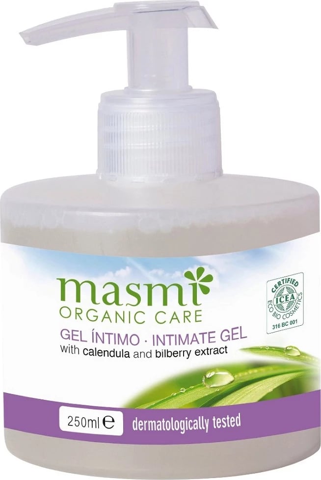 Xhel për higjienë intime për femra Masmi Calendula dhe Boronicë 250ml Xhel për higjienë intime për femra Masmi Calendula dhe Boronicë 250ml