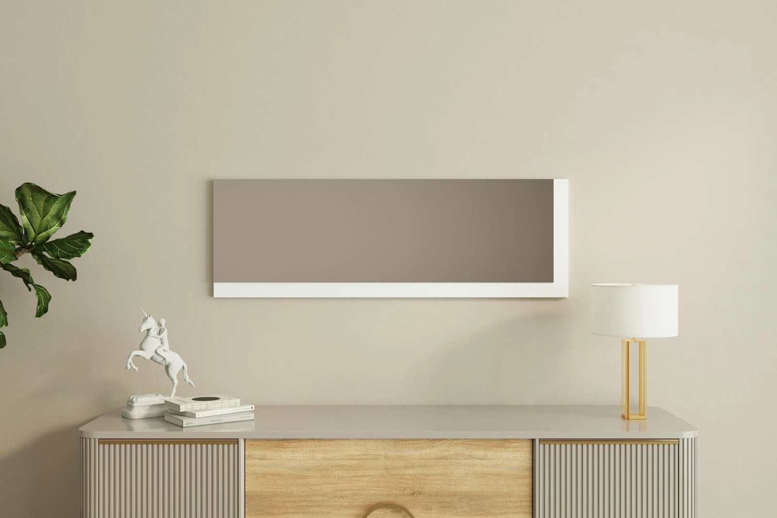 Pasqyrë Hanah Home, Lariya, e bardhë