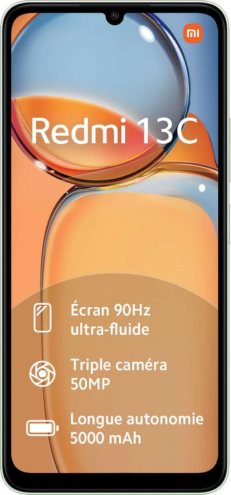 Celular Xiaomi Redmi 13C (NFC), 6.74", 6+128GB, DS, i gjelbër