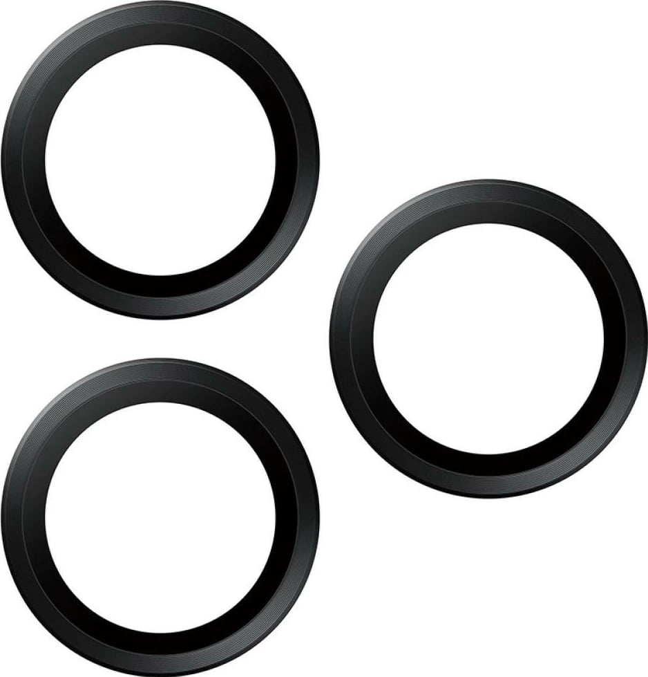 Mbështjellës për kamerë PanzerGlass Hoops për iPhone 16 Pro/16 Pro Max/17 Pro/17 Pro Max, zi