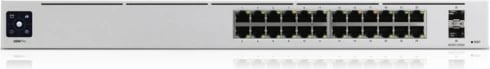 Switch Ubiquiti UniFi USW-PRO-24, Managed, L2/L3, Gigabit Ethernet, Silver