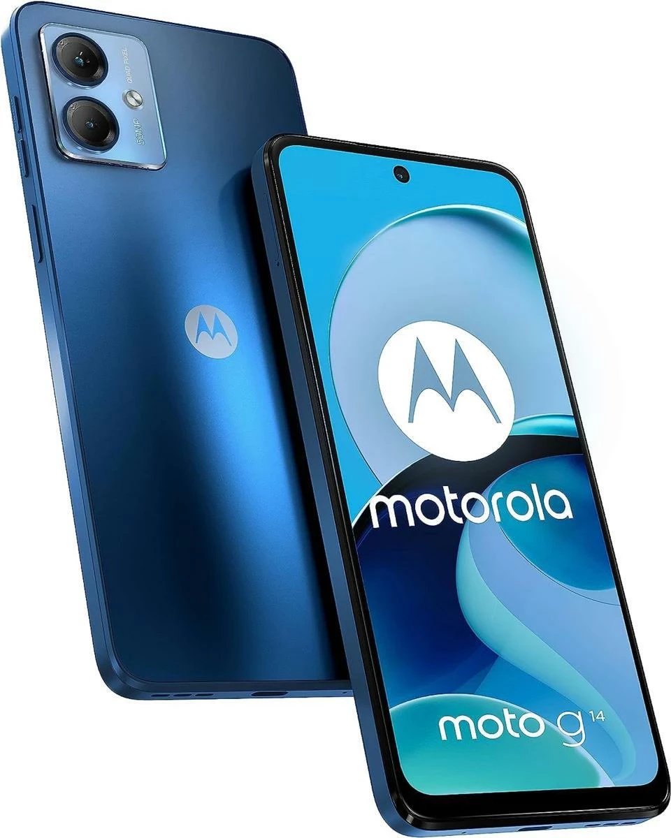Celular Motorola Moto G14 8+256GB Sky Blue
