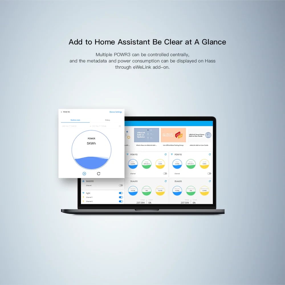 Ndërprerës SONOFF POWR3