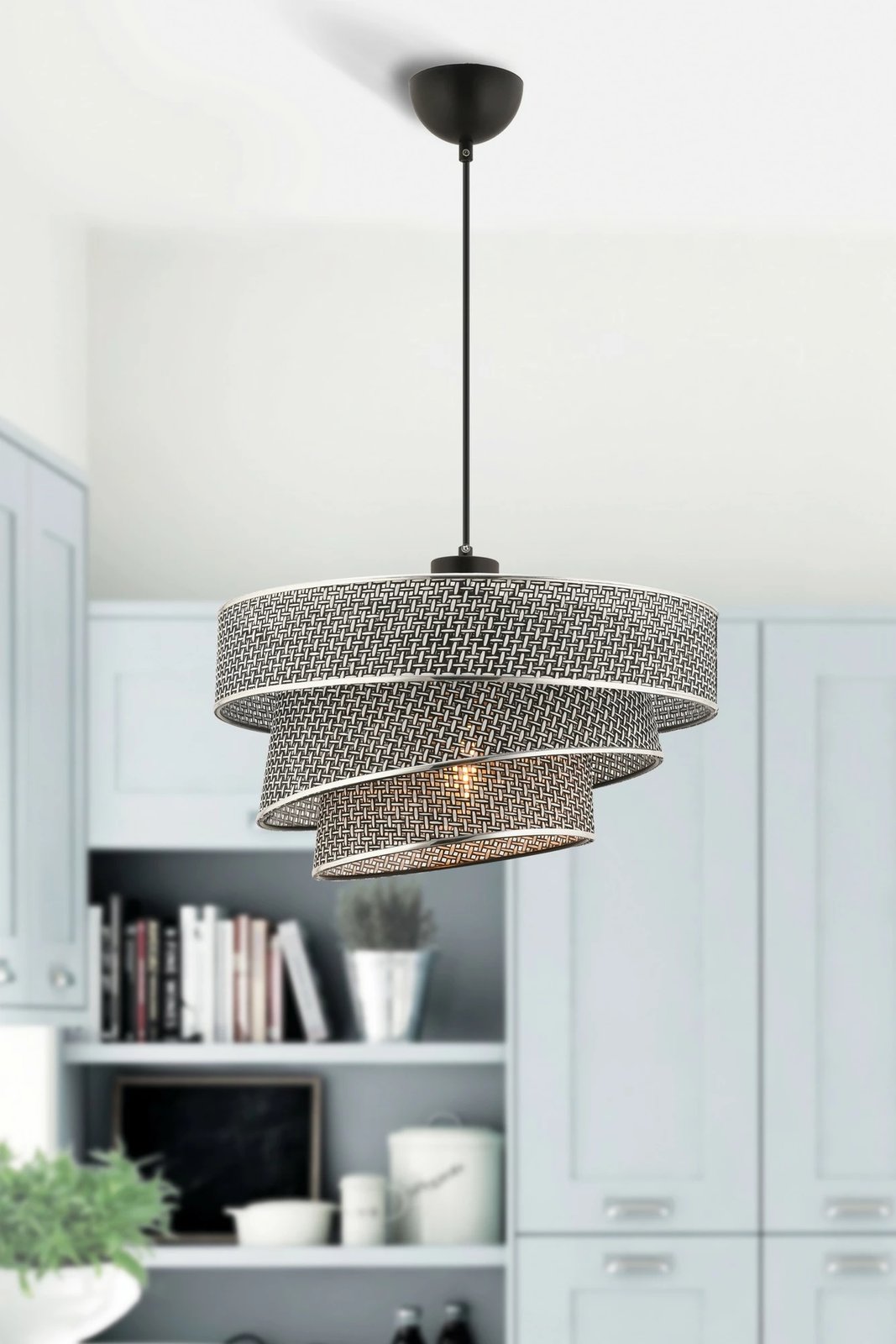 Llambadar Opviq, Couper Hazeran, ngjyrë gri