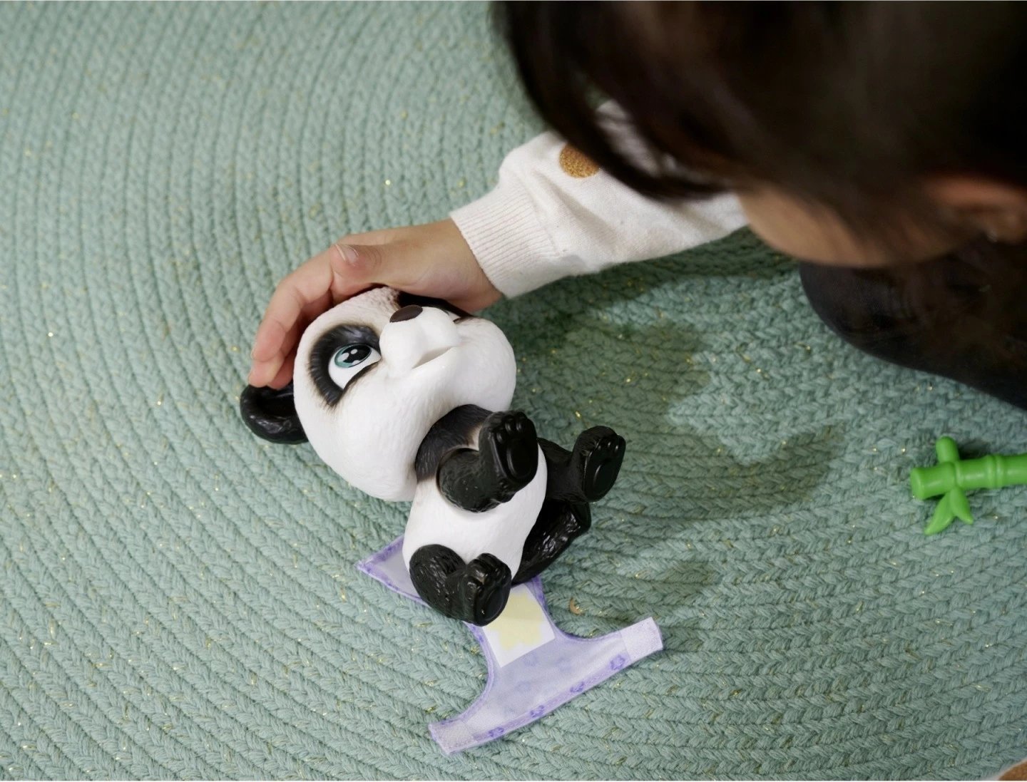 Lodër figurine Pamper Petz Panda, JADA TOYS, 15 cm, set me surpriza
