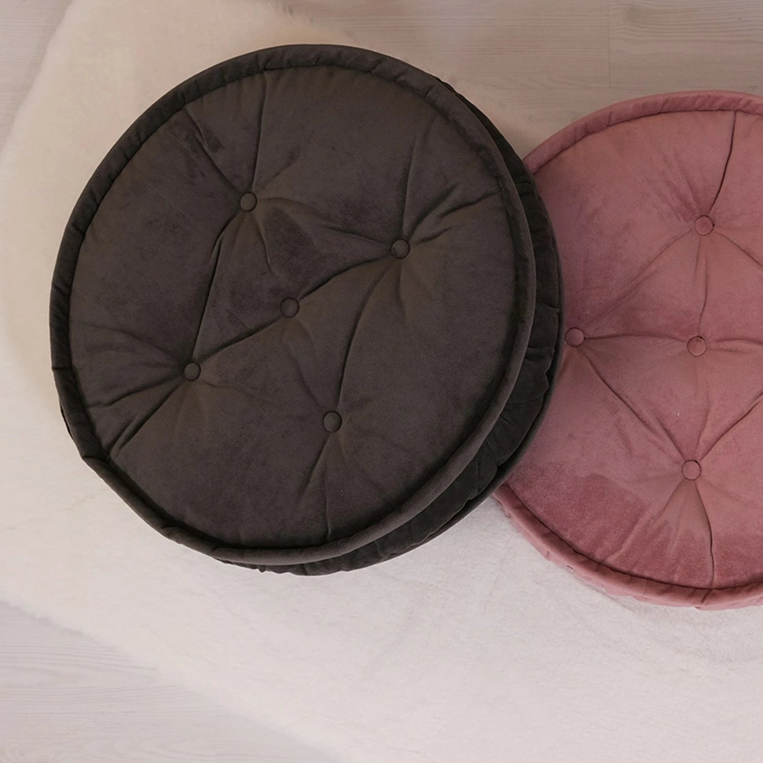 Jastëk dekorativ Atelier del Sofa, ngjyrë antracit, 60x14cm