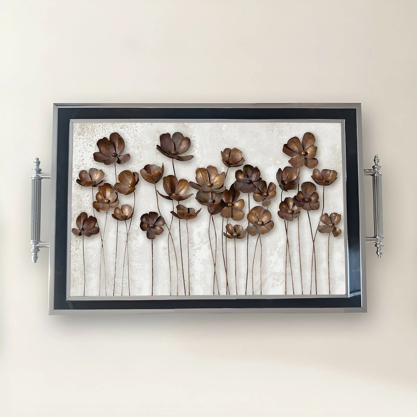 Tabaka dekorative prej qelqi, dizajn Aberto, TPG9861, shumëngjyrëshe Tabaka dekorative prej qelqi, dizajn Aberto, TPG9861, shumëngjyrëshe