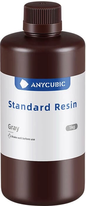 Resin për printer 3D AnyCubic Standard, SPTGY-104E, 1 kg, Gri