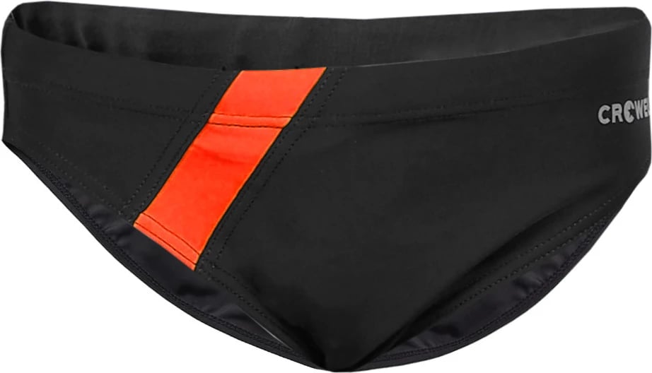 Bikine për djem Crowell, zi-portokalli