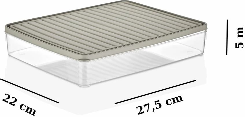 Set kuti për organizim (12 copë), Hermia, VITABOX 12'LI-BEYAZ 2,8LT