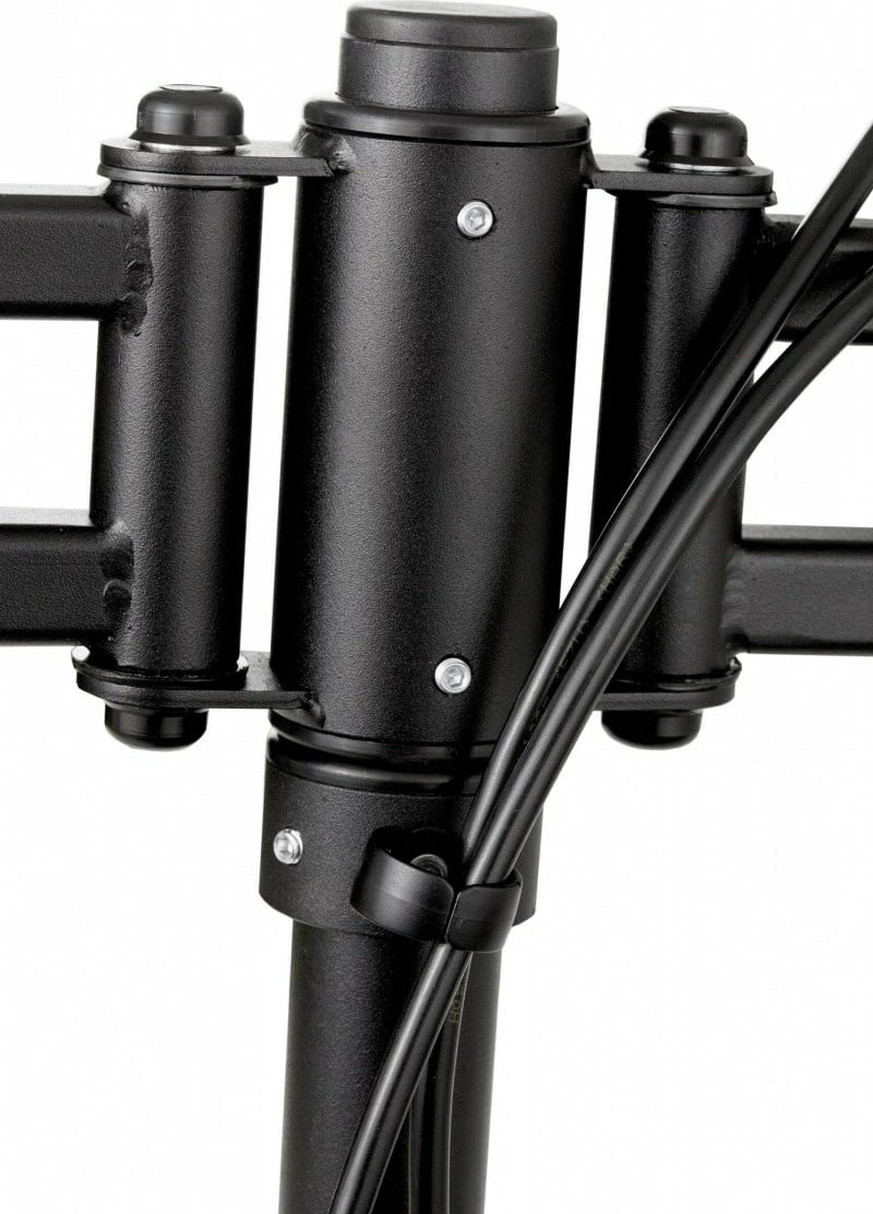 Mbajtëse tavoline për 4 monitorë Edbak SV07, 19-27", VESA 75x75/100x100, e zezë