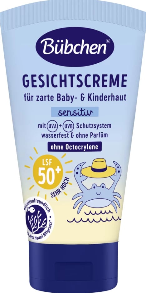  Krem për rrezitje për bebe Bubchen SPF50+, 50 ml