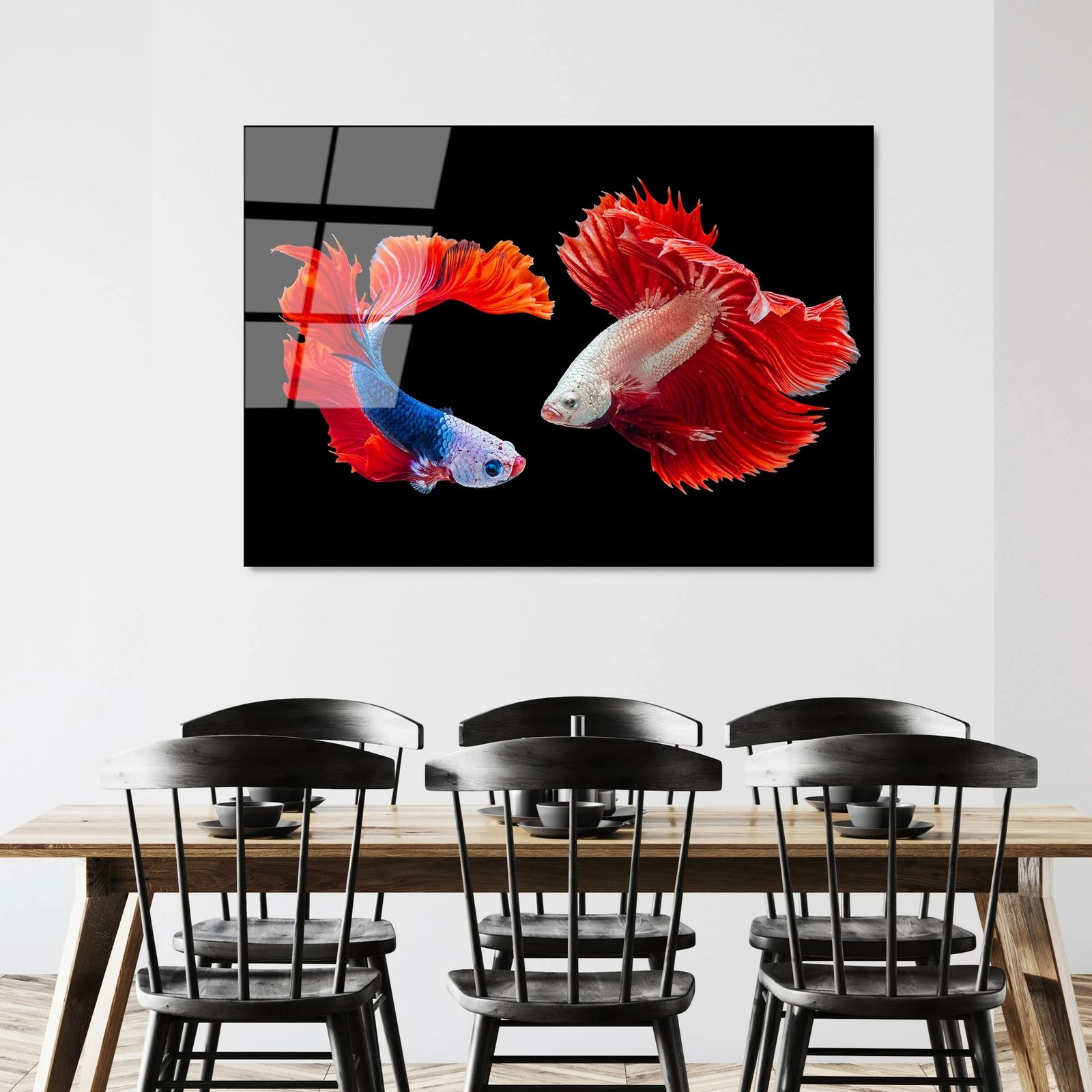 Pikturë dekorative prej xhami të temperuar, shumëngjyrëshe, Wallity UV-167, 70x100cm