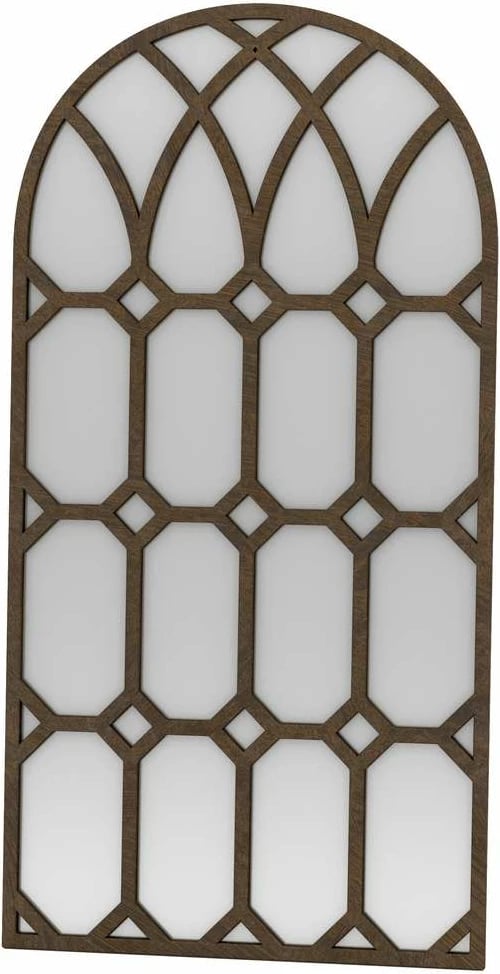 Pasqyrë Cheval, ngjyrë kafe, Skye Decor, 90x180cm