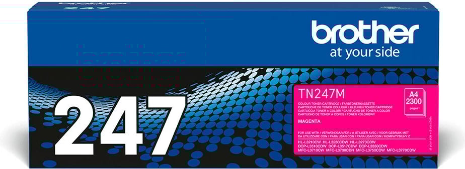 Toner Brother TN-247M, magenta, 2300 faqe