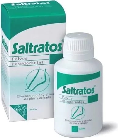 Pluhur deodorant për këmbë Laboratorios Viñas Saltratos unisex 50g