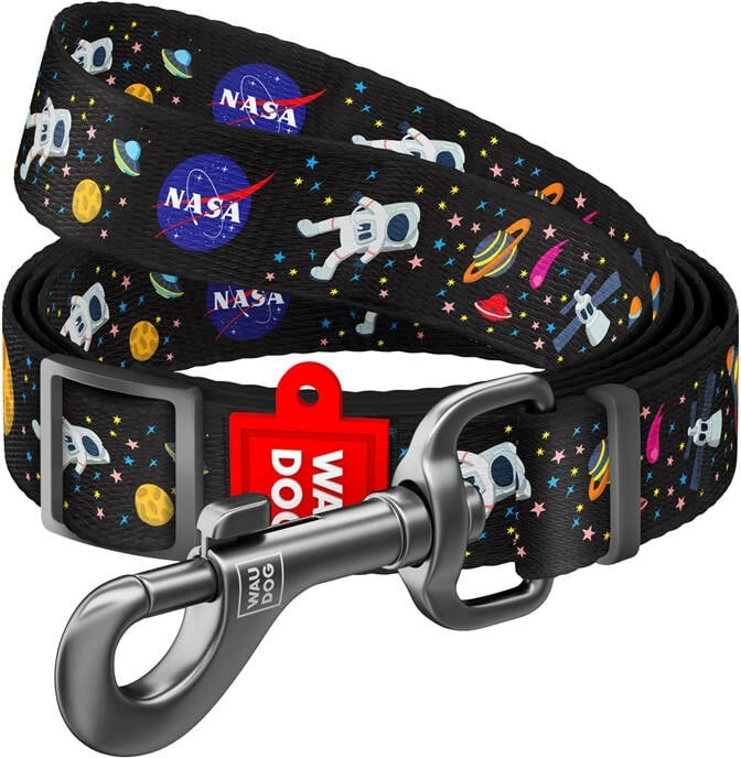 Mbajtës qeni Waudog, NASA, najlon, 20 mm, 152-183 cm