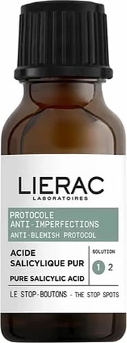 Solucion kundër puçrrave Lierac Protocol Anti-Imperfections, 15ml