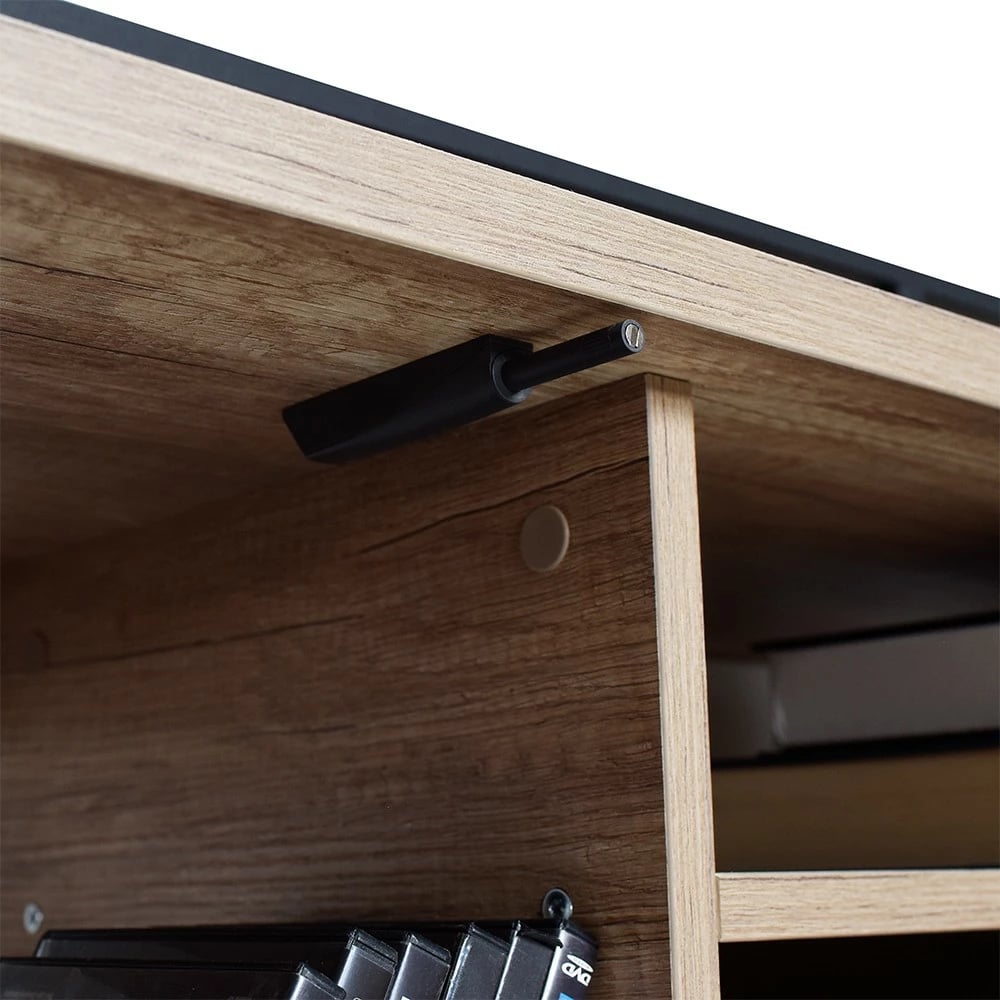 Komodë TV Hanah Home, Tvr-621-Tt-1, ngjyrë arre e çelët, 180x55x40cm