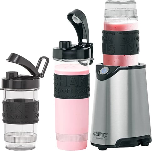 Blender personal, Camry CR 4069, 500W, 20000rpm, 2 shishe 570ml/400ml, inox Blender personal, Camry CR 4069, 500W, 20000rpm, 2 shishe 570ml/400ml, inox