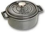 Tenxhere Staub Cocotte 12cm, 0.4L, gize, gri