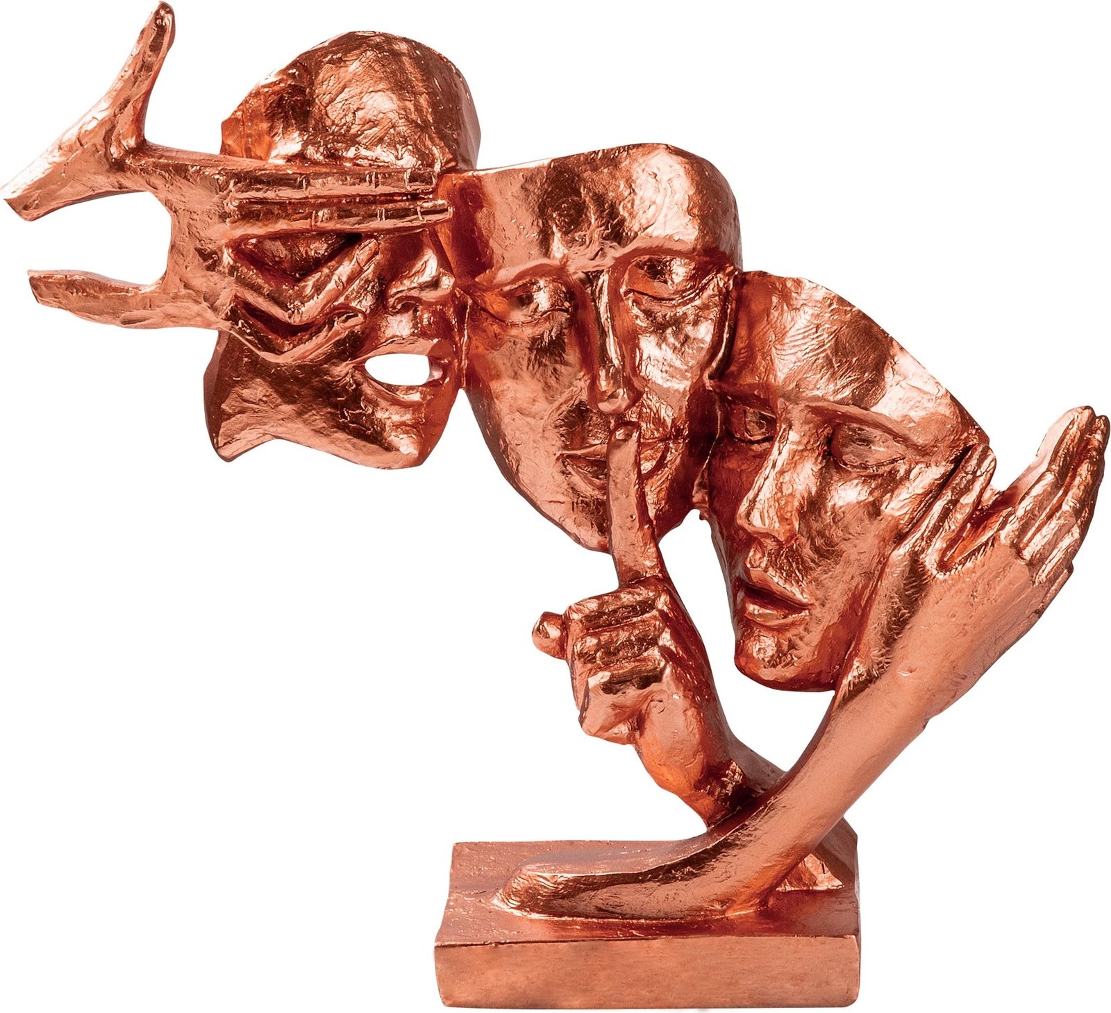 Objekt dekorativ Evila Originals, bakër, Yak-034-A