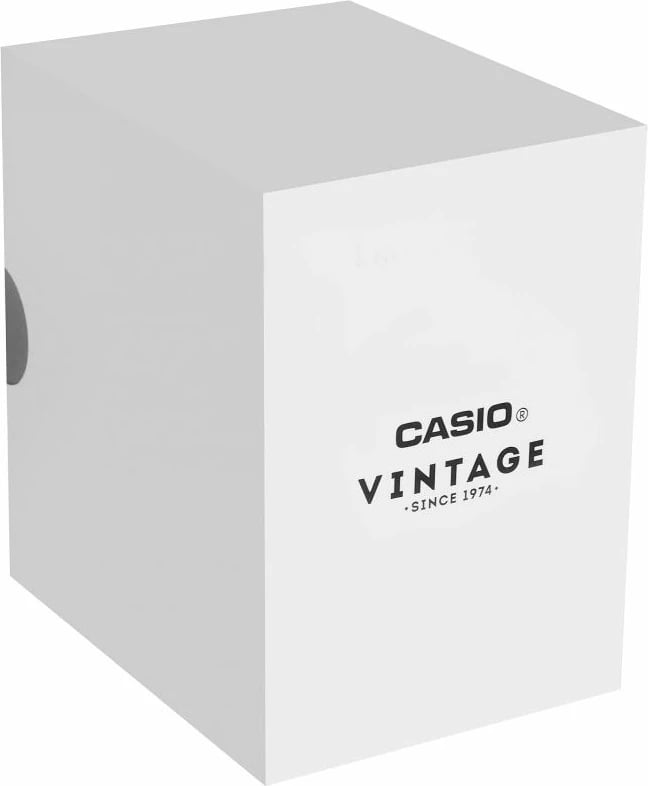 Orë dore CASIO unisex, e zezë