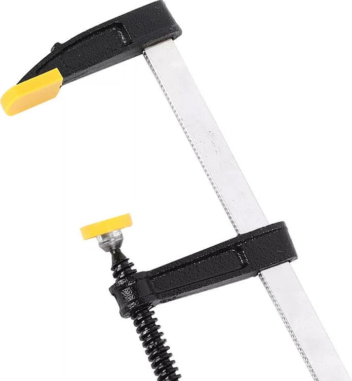 Kapëse F Deli Tools EDL111230, 120x300 mm, zezë/verdhe