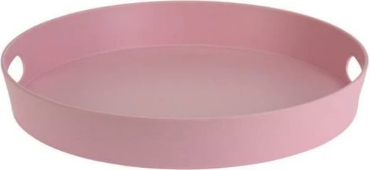 Tabakë shërbyese KOOPMAN 41115-03, Ø30xH4cm, Rozë