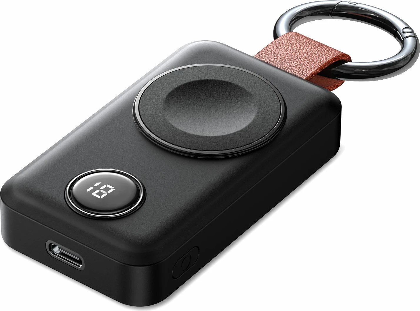 Powerbank wireless Joyroom JR-WQW01 për Apple Watch, 2000mAh, 3W, e zezë