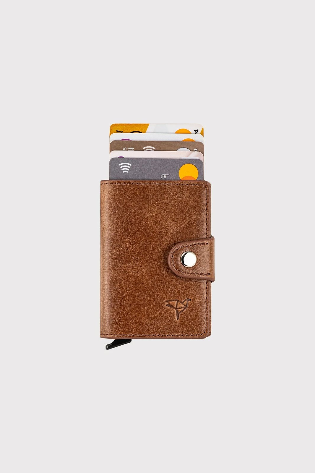 Portofol unisex Zoozie Bags, Bern, ngjyrë kafe