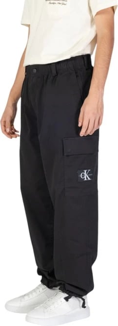 Pantallona Calvin Klein Jeans për meshkuj, të zeza