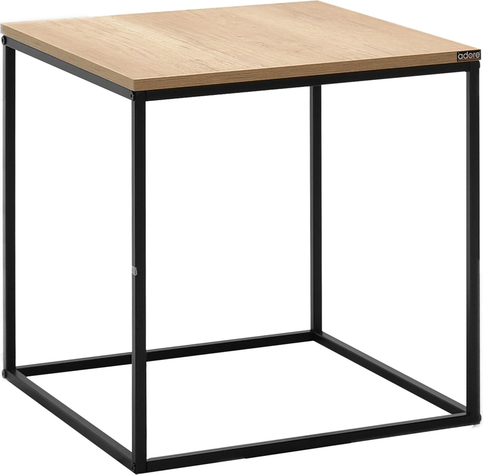 Tavolinë anësore Hanah Home, SHP-950-TT-1, ngjyrë arre dhe e zezë