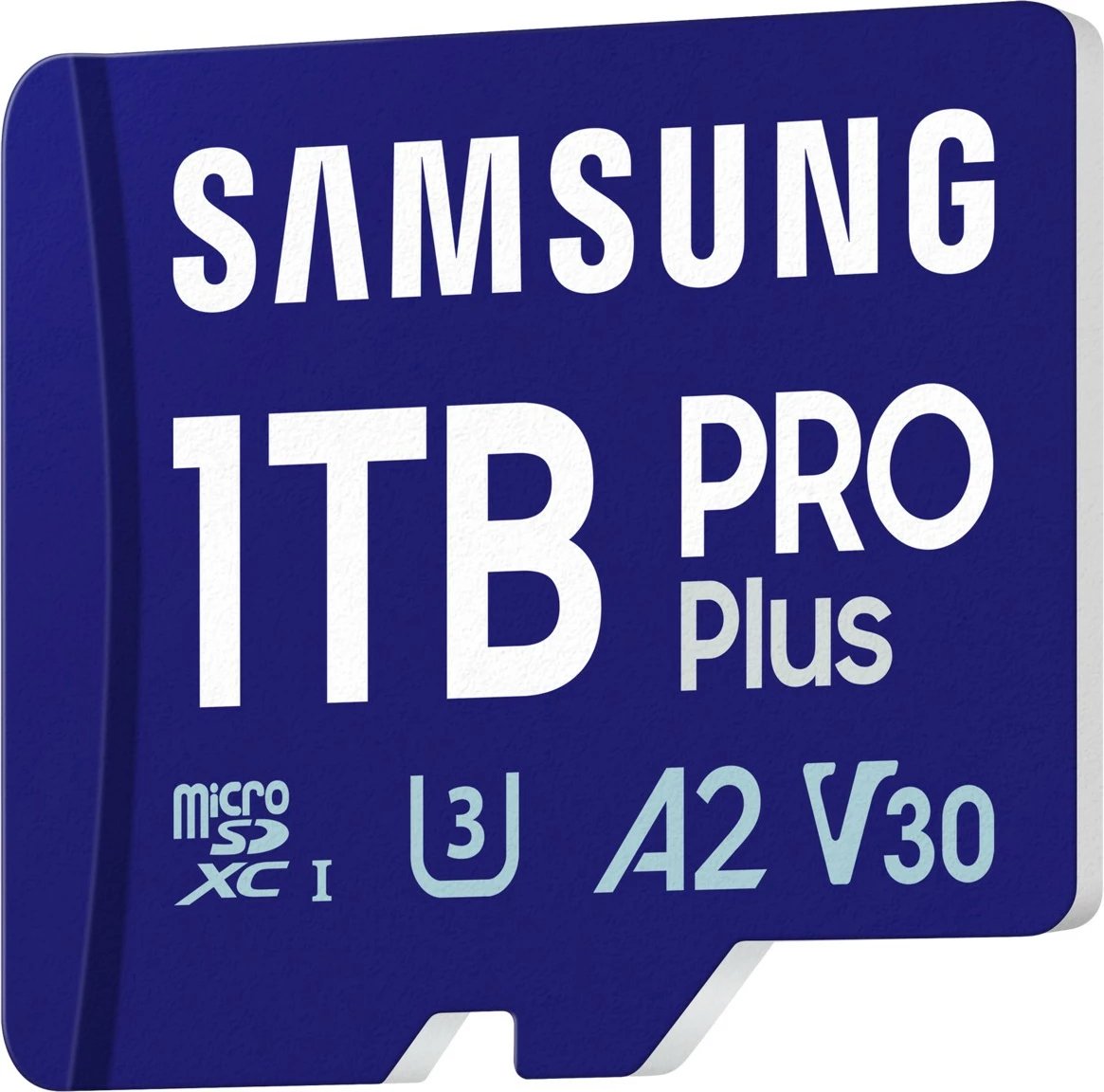 MicroSDXC Samsung 1TB PRO Plus, Class 10, UHS-I, A2, V30, blu