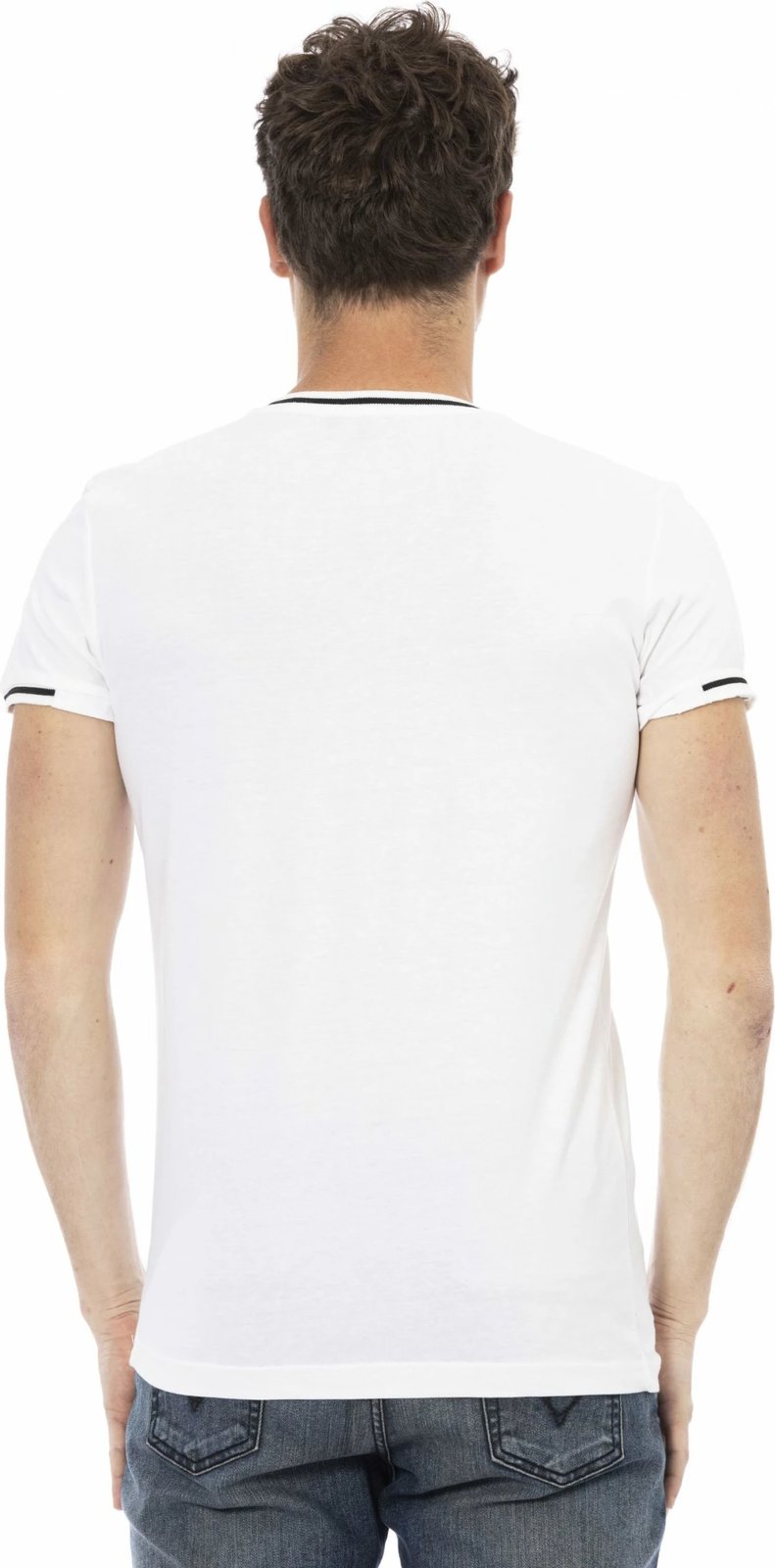 Maicë për meshkuj Trussardi Action, e bardhë