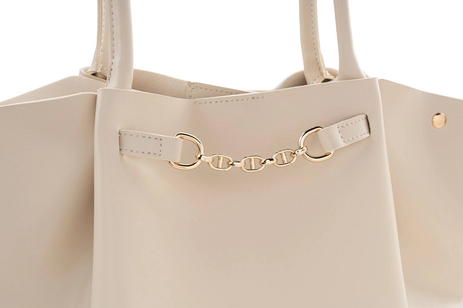 Çantë tote Lucky Bees, krem, 1249