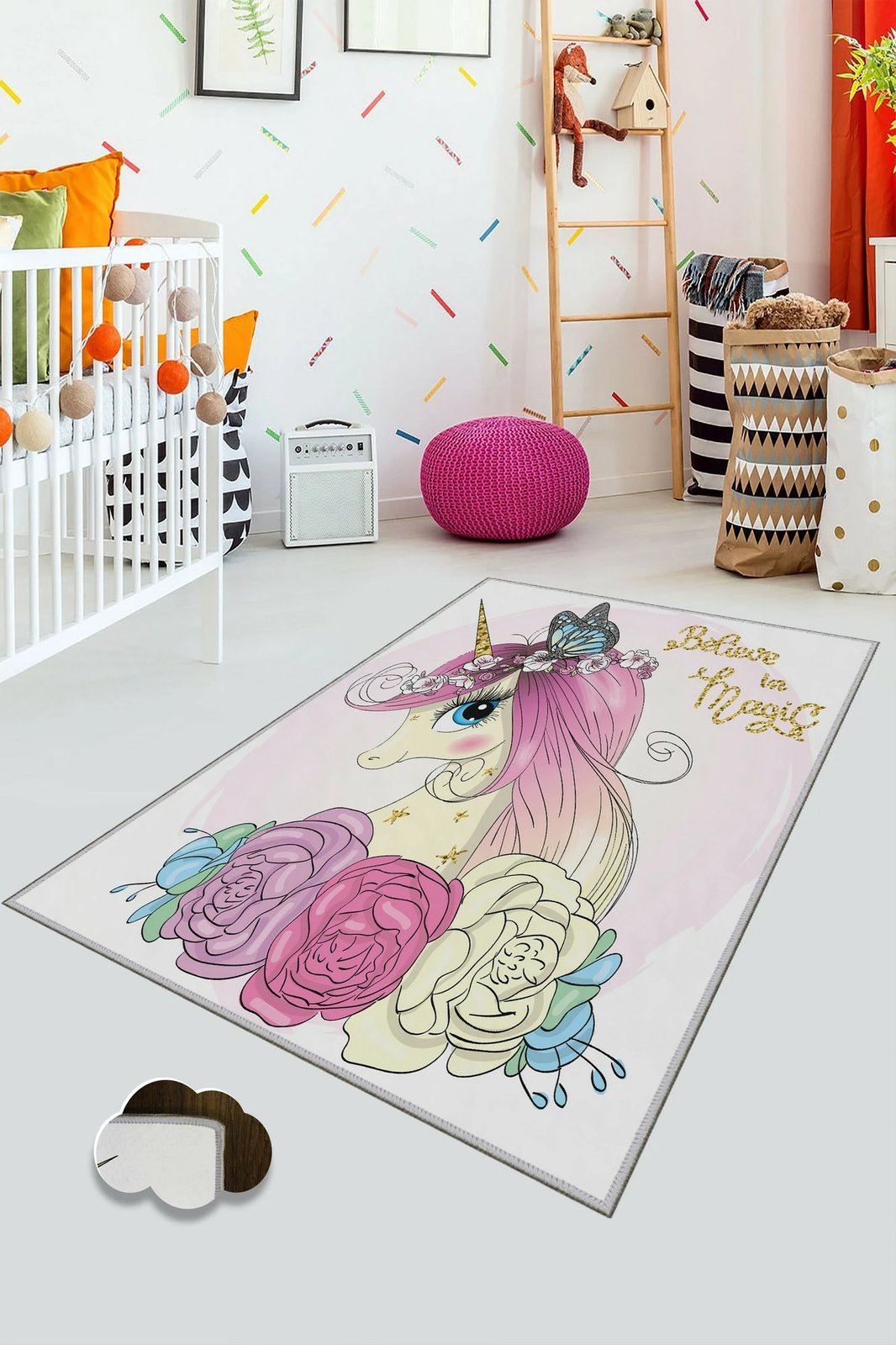 Qilim për korridor, shumëngjyrësh, 80x200cm, Conceptum Hypnose, HMNT211