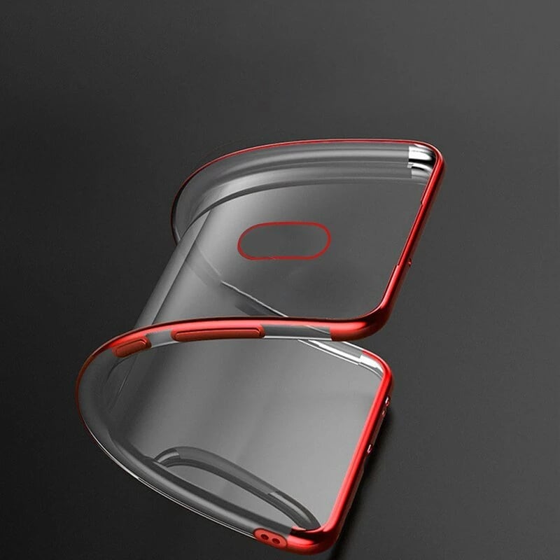 Mbështjellës Hurtel Clear Color 0.3mm për Xiaomi Redmi 8A, TPU, i tejdukshëm/zi
