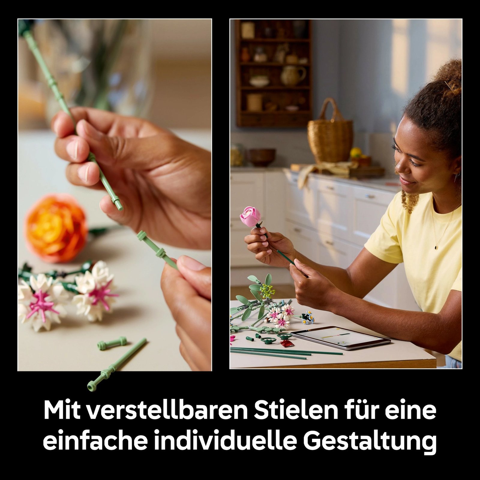 Set ndërtimi LEGO Botanicals Schöner Rosafarbener Blumenstrauß 10342, shumëngjyrësh Set ndërtimi LEGO Botanicals Schöner Rosafarbener Blumenstrauß 10342, shumëngjyrësh