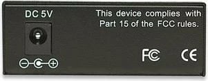 Konvertues media Intellinet 506519, 10/100Base-TX RJ45/1000Base-FX (MM ST), 2km, 1310nm, i zi
