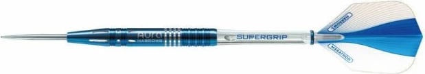 Shigjeta për Dart Harrows Aura 95% Steeltip për meshkuj dhe femra, blu dhe gri/argjend