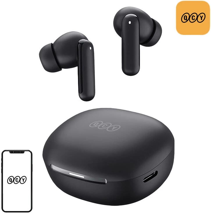 Kufje TWS QCY MeloBuds HT16, ANC, Bluetooth 5.4, IPX4, të zeza Kufje TWS QCY MeloBuds HT16, ANC, Bluetooth 5.4, IPX4, të zeza
