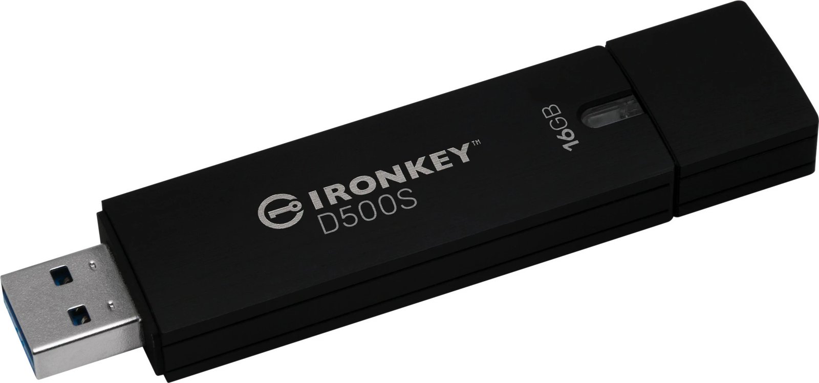USB Kingston IronKey D500S 16GB, USB 3.2, zi