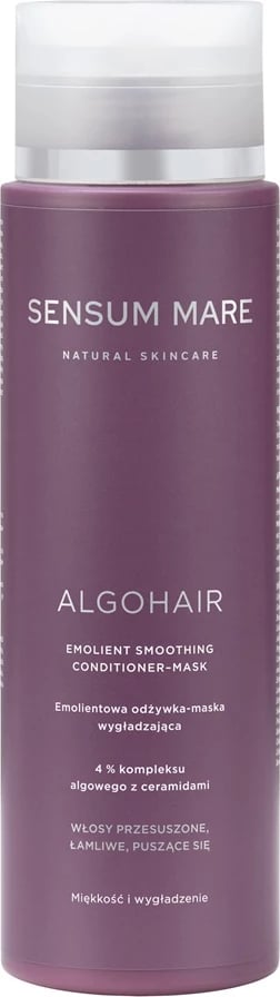 Kondicioner-Maskë për flokë Sensum Mare Algohair Emollient Smoothing për femra 250ml