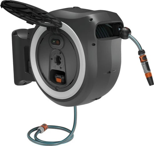 Kuti muri për zorrë GARDENA 18647-20, 40m, automatik, e zezë