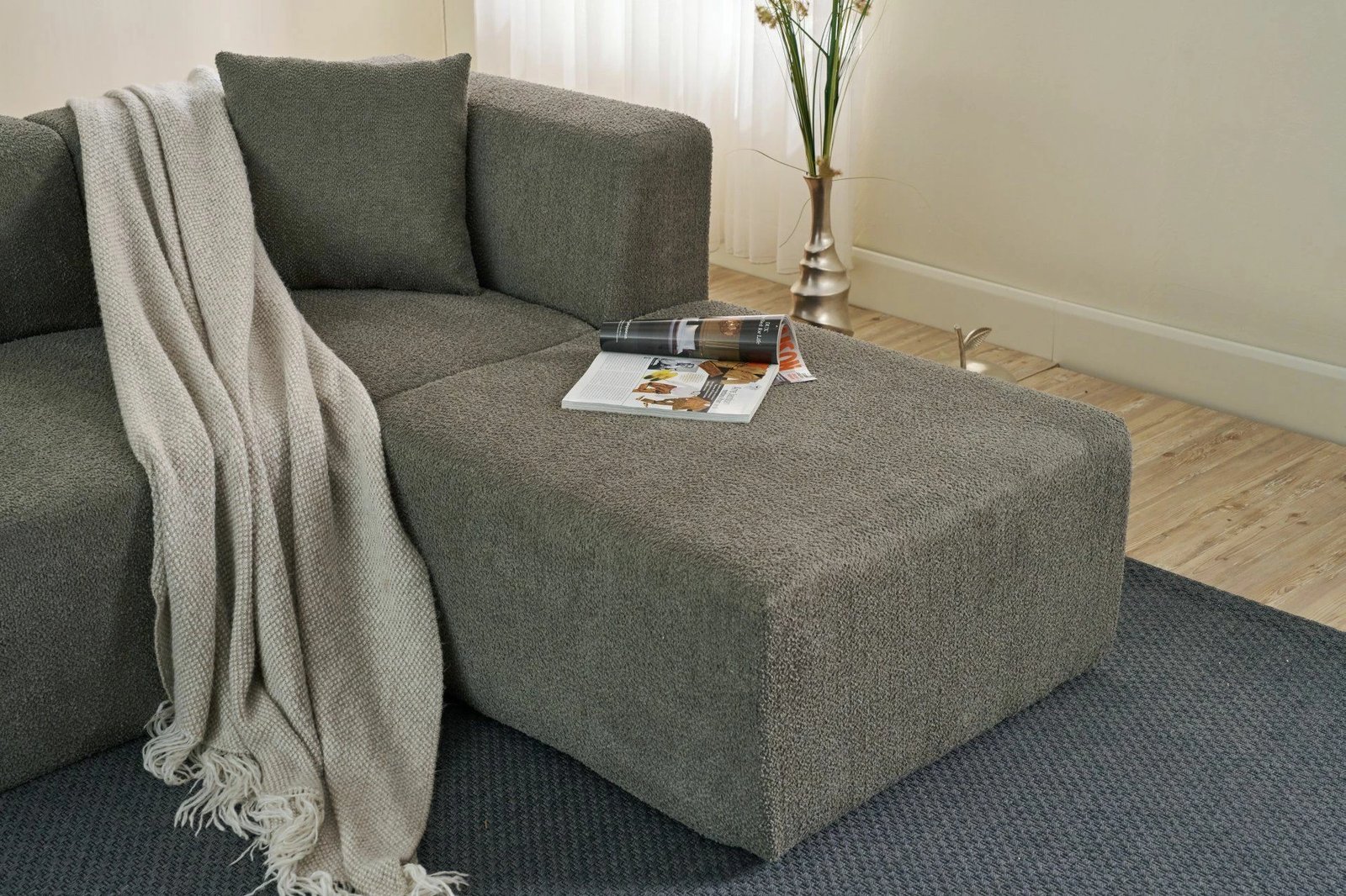 Këndare Atelier del Sofa, ngjyrë gri