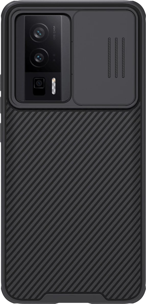 Mbështjellës Nillkin CamShield Pro për Xiaomi Redmi K60 / K60 Pro / Poco F5 Pro, i zi