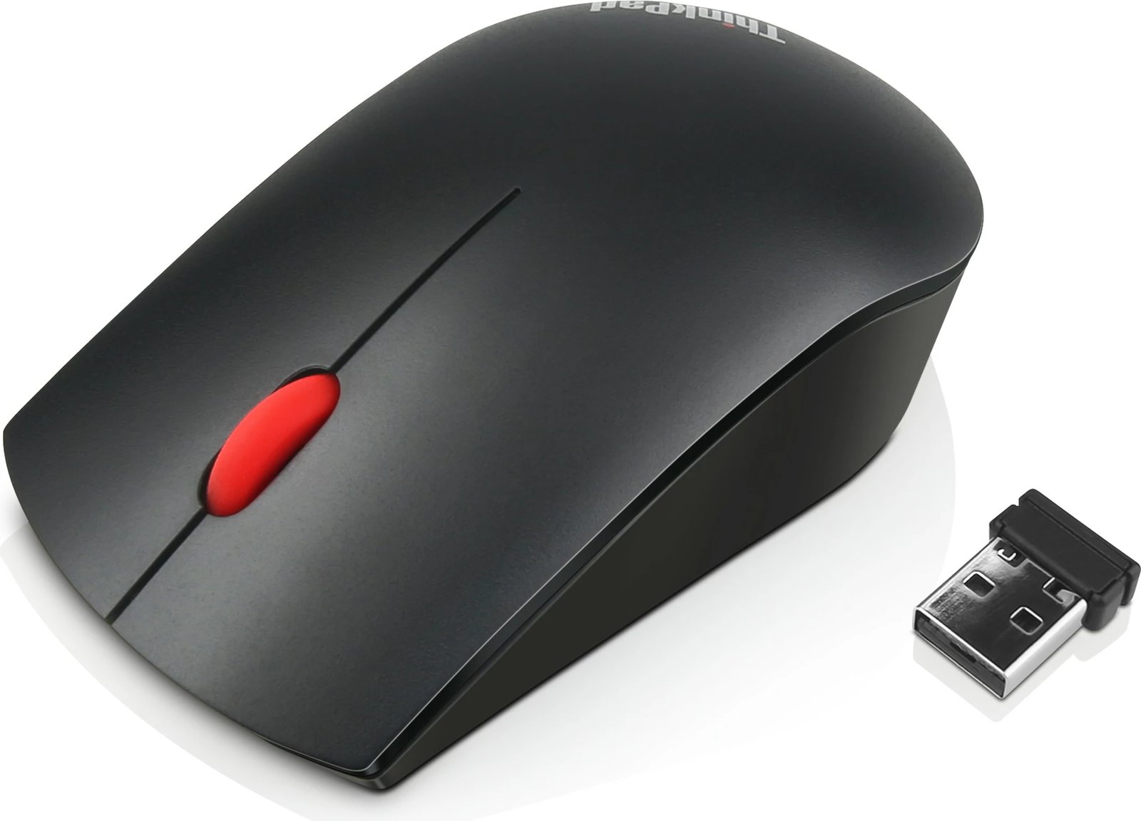 Maus Lenovo 4X30M56887, Ambidextrous, Optical, RF Wireless, 1200 DPI, Black, Red
