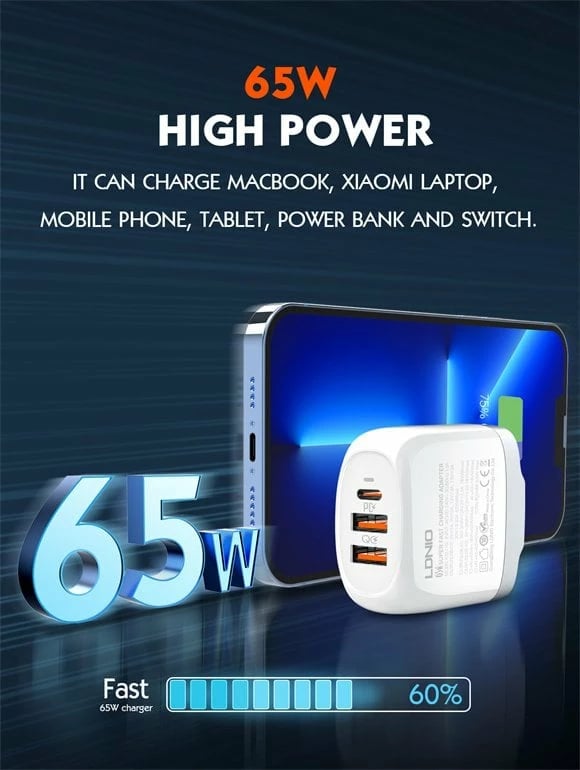 Karikues LDNIO A3511Q (Bardhë)